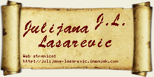 Julijana Lašarević vizit kartica